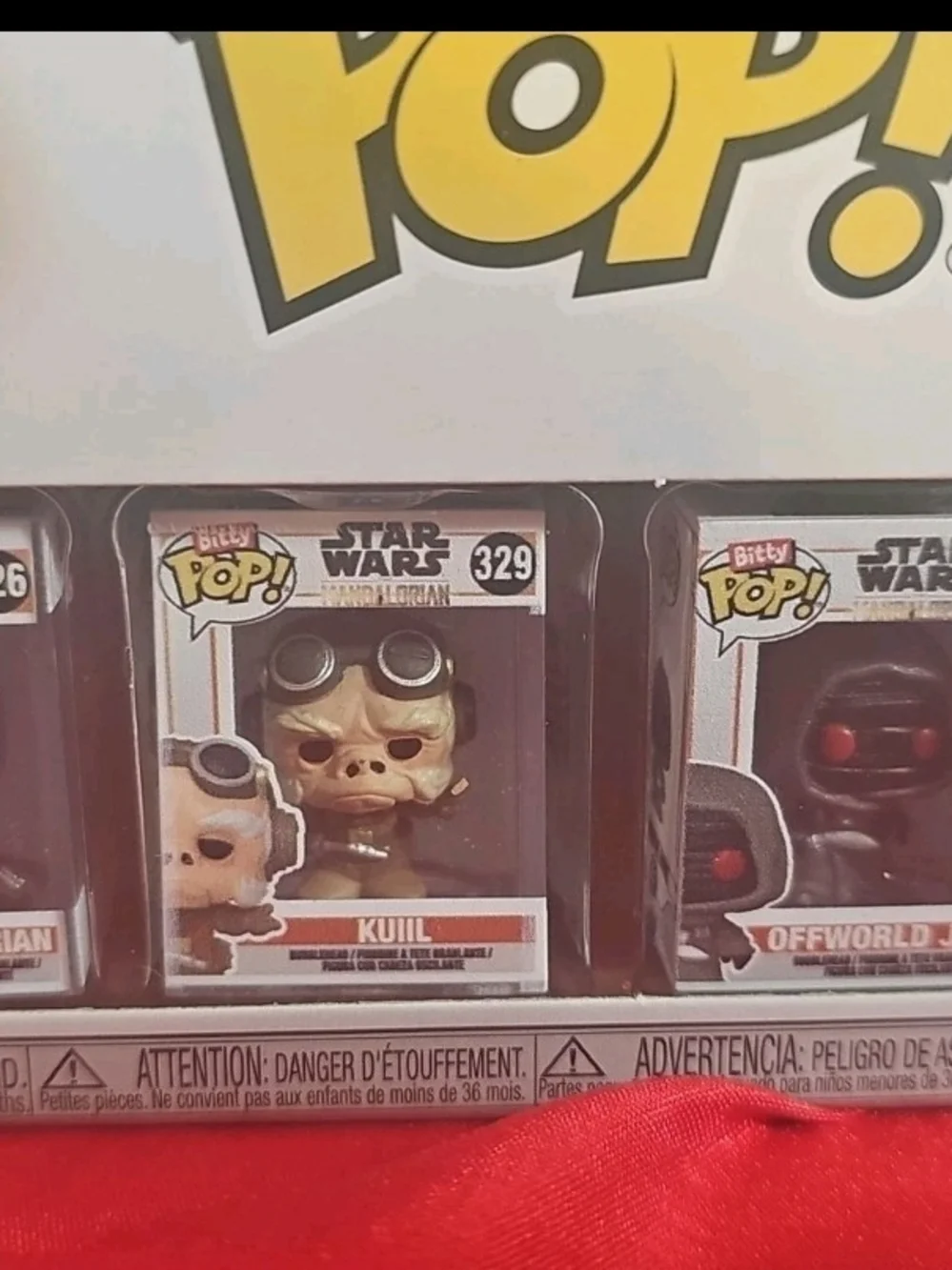 Star Wars Funko Bitty Pop! Mini Figures Set - White/Black/Red Accents